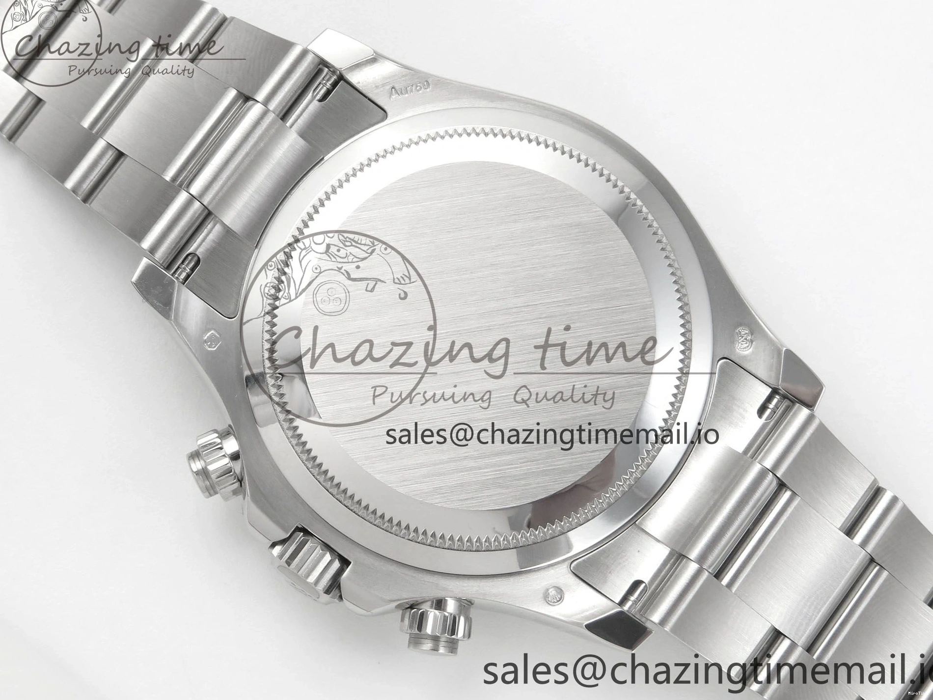 MiroTime 0327 Tailored Daytona 126509 Clean 1:1 Best Edition Black SS Dial on SS Bracelet Super Clone DD 255